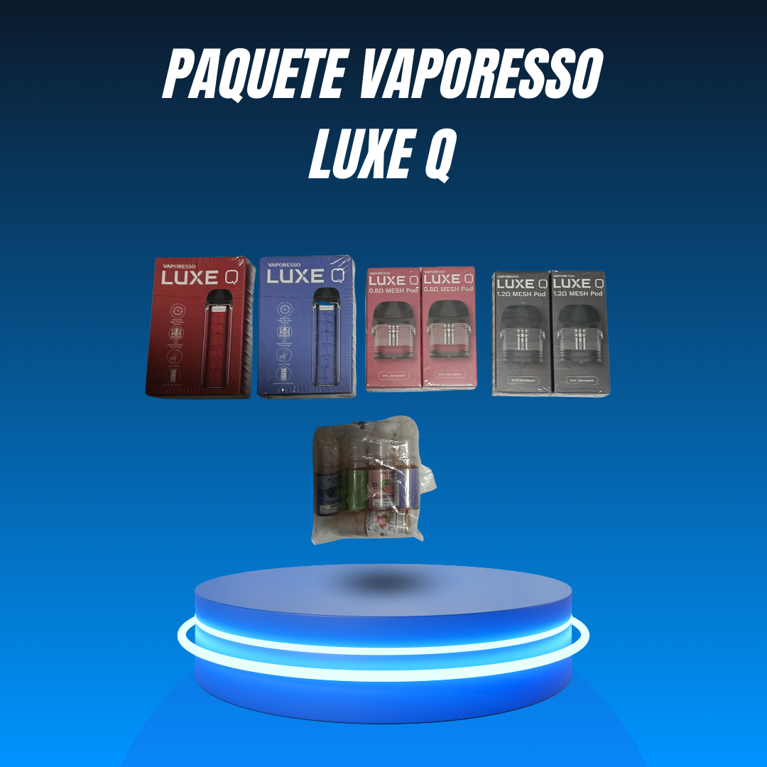PAQUETE VAPORESSO LUXE Q