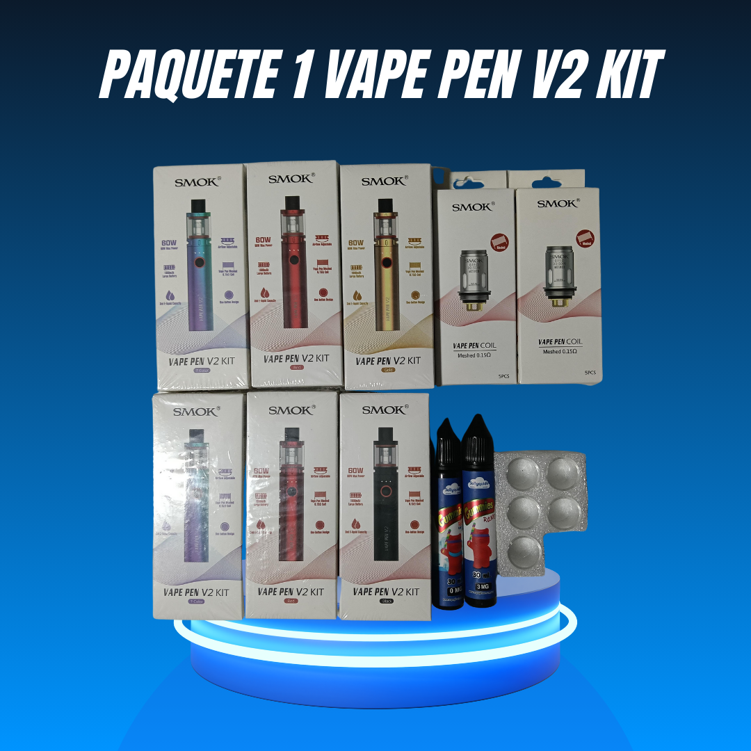 Paquete Vape pen v2 kit